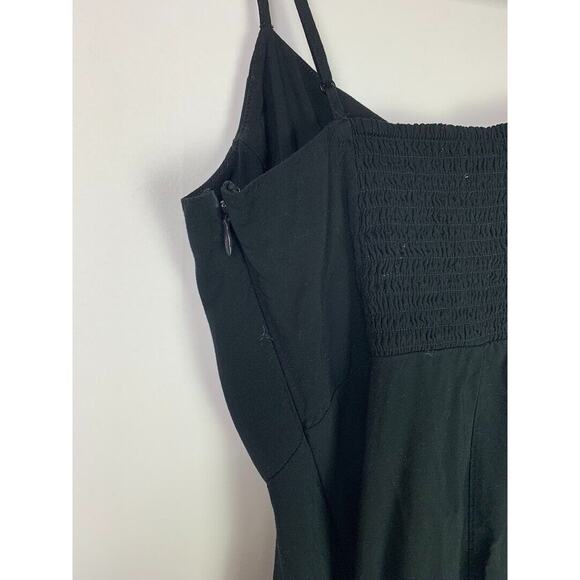 Old Navy Black Petite Spaghetti Strap Fit & Flare Dress Size S - Picture 3 of 5